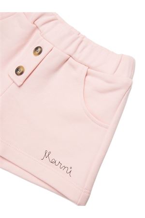 pink cotton shorts MARNI KIDS | M01653M00V00M351